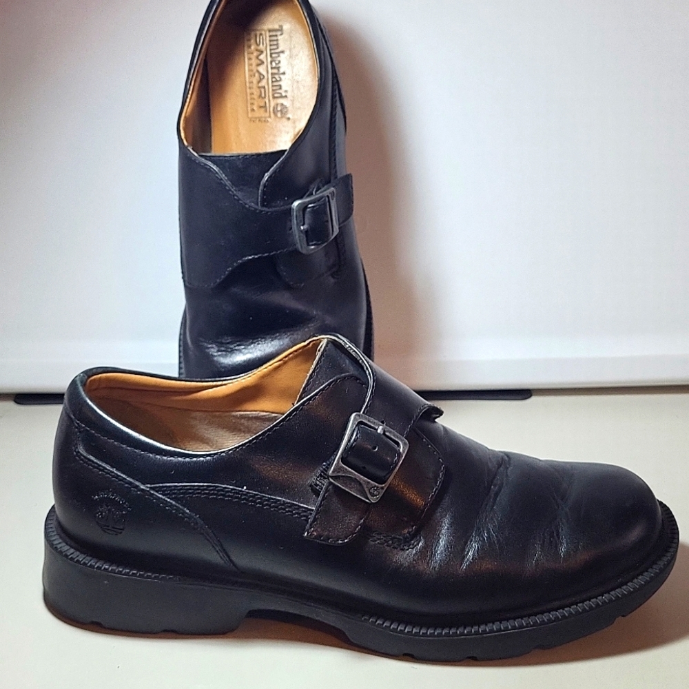 Timberland Women's Black Leather Shoes